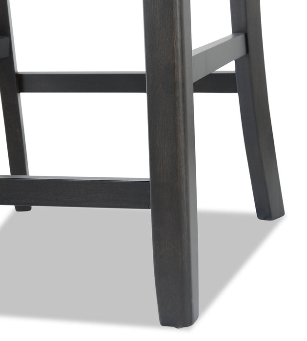 Dena 5-Piece Counter-Height Dining Package - Grey-Brown