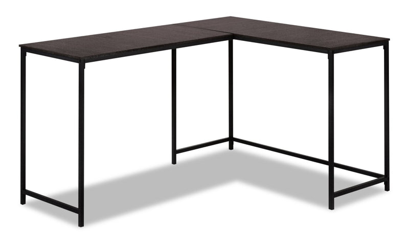 Karter L-Shaped Corner Desk - Espresso