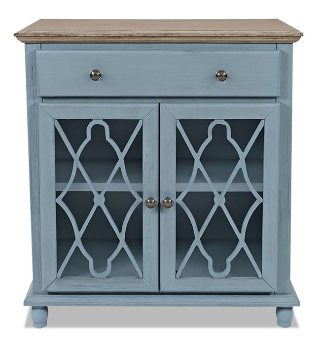 Carmine Accent Cabinet - Blue