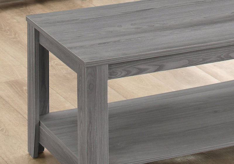 Kalen 3-Piece Coffee and Two End Tables Package - Grey 