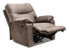 Gybson Polyester Recliner - Latte