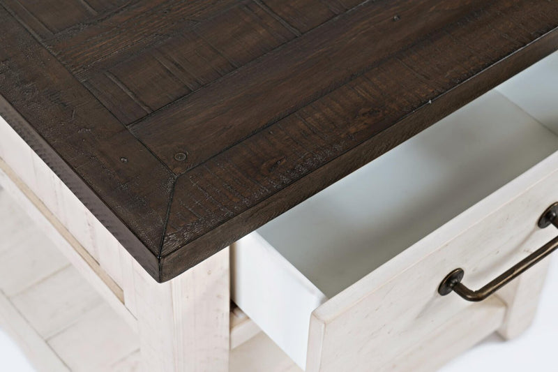 Morgan End Table - White
