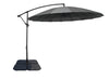 Shanghai Patio Umbrella with 4-Piece Base - Grey