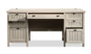 Costa Executive Desk - Chalked Chestnut