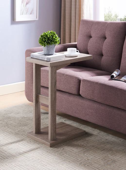 Orrie Chairside Table – Taupe 