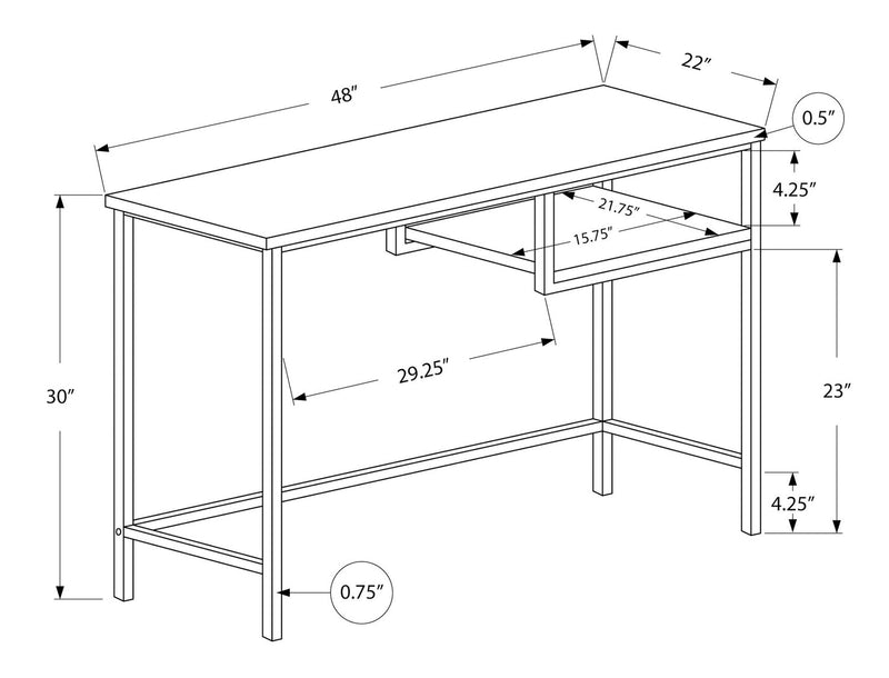 Frankie Desk - White