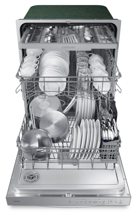 Samsung Top-Control Dishwasher with Third Rack - DW80CG4051SRAA