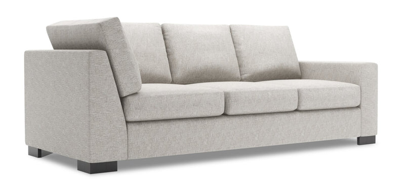 Sofa Lab Track RAF Sofa Return - Luxury Silver