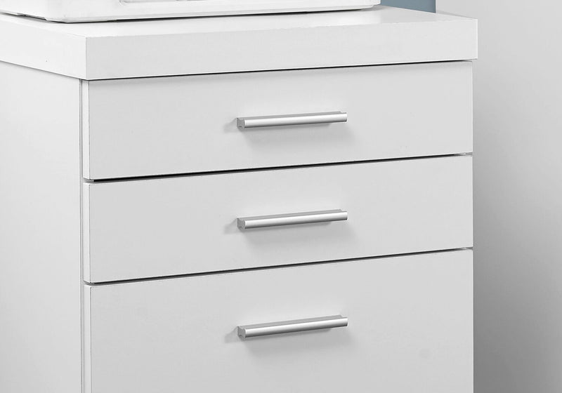 Bruno Filing Cabinet - White 