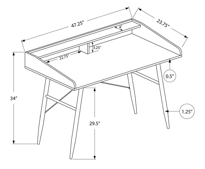 Jeremy Desk - Natural