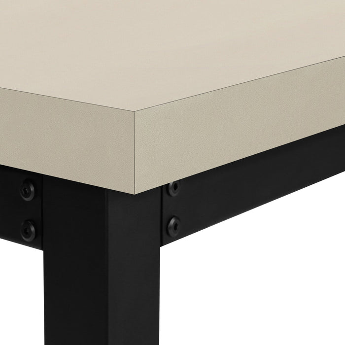 Kai Height-Adjustable Desk - Taupe
