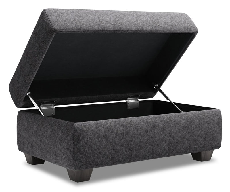 Sofa Lab The Trunk Ottoman - Luxury Charcoal