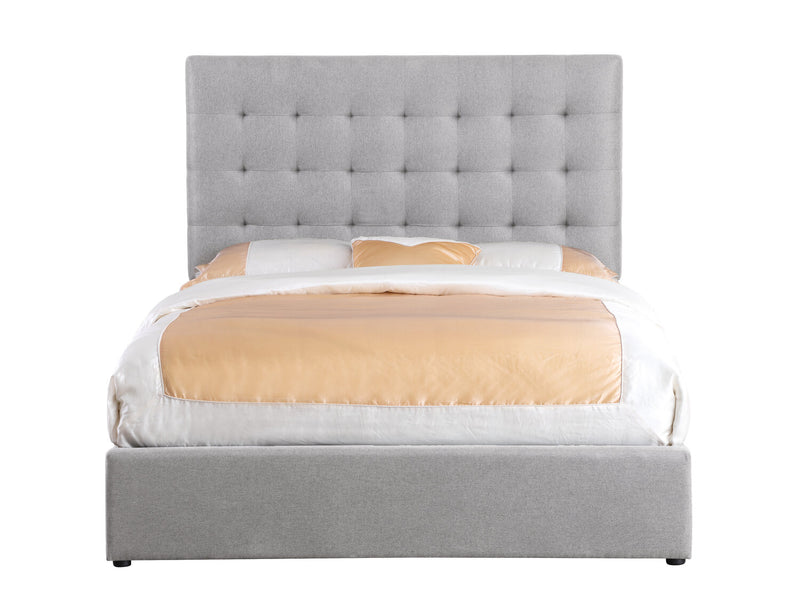 Jace Storage Queen Bed - Taupe