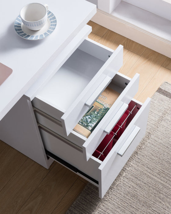Oscar Reversible Desk - White