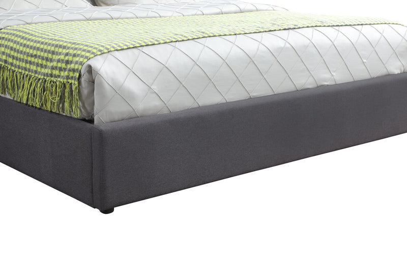 Jace Storage King Bed - Grey