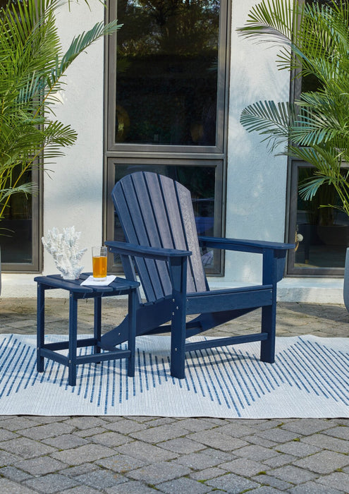 Bask End Table - Blue