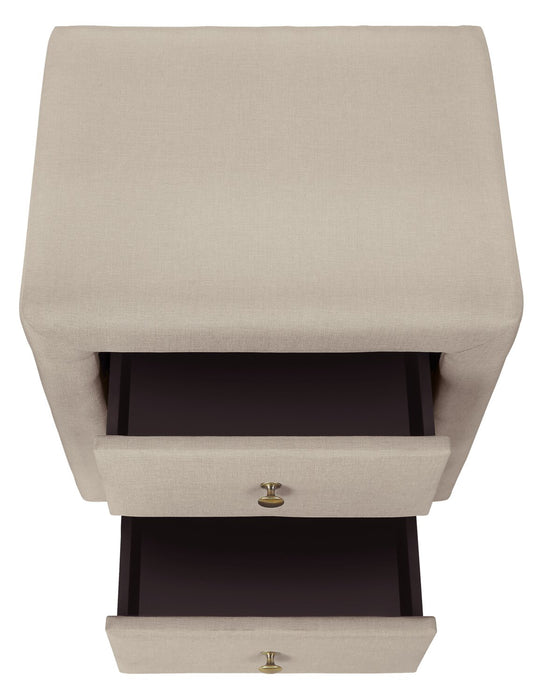 Zara Nightstand – Beige