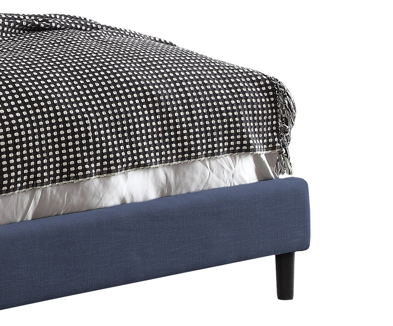 Paseo King Platform Bed - Navy