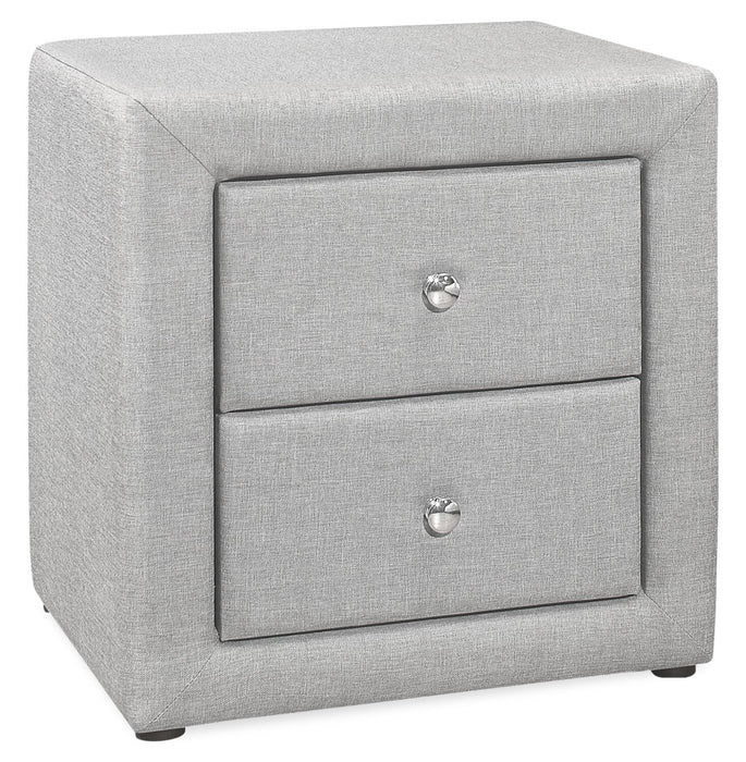 Zara Nightstand - Grey