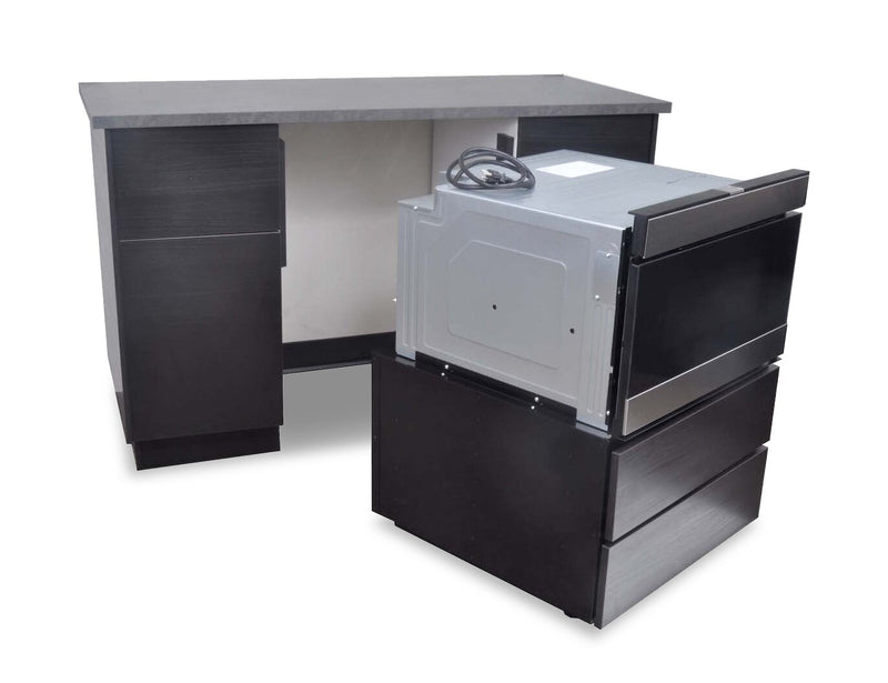 Sharp 24\" Under-the-Counter Microwave Drawer Oven Pedestal - SKMD24U0ES