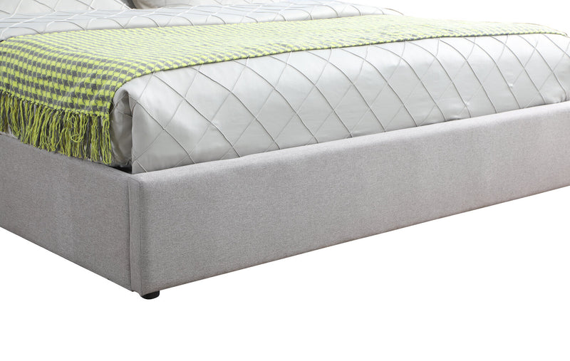 Jace Storage King Bed - Taupe