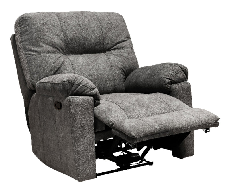 Gybson Polyester Recliner - Grey