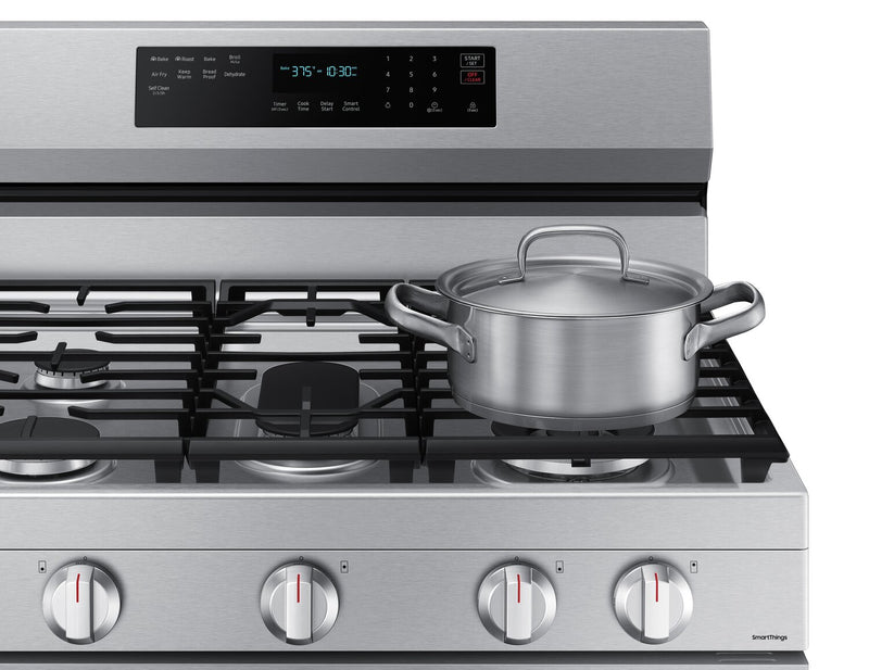 Samsung 6 Cu. Ft. Freestanding Gas Range with Air Fry - NX60A6711SS/AA