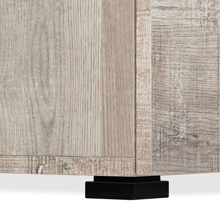 Clayton Reversible Desk - Dark Taupe