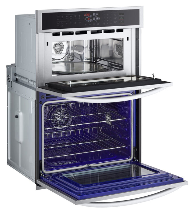 LG 6.4 Cu. Ft. Smart Combination Wall Oven with Convection and Air Fry - WCEP6423F 
