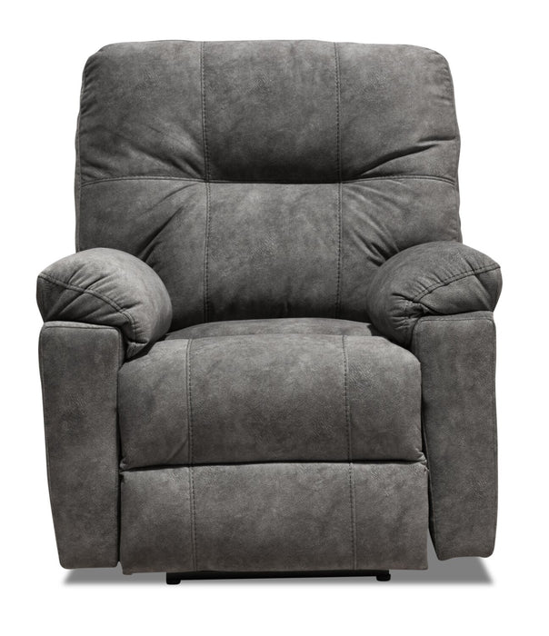 Gybson Polyester Power Recliner - Grey