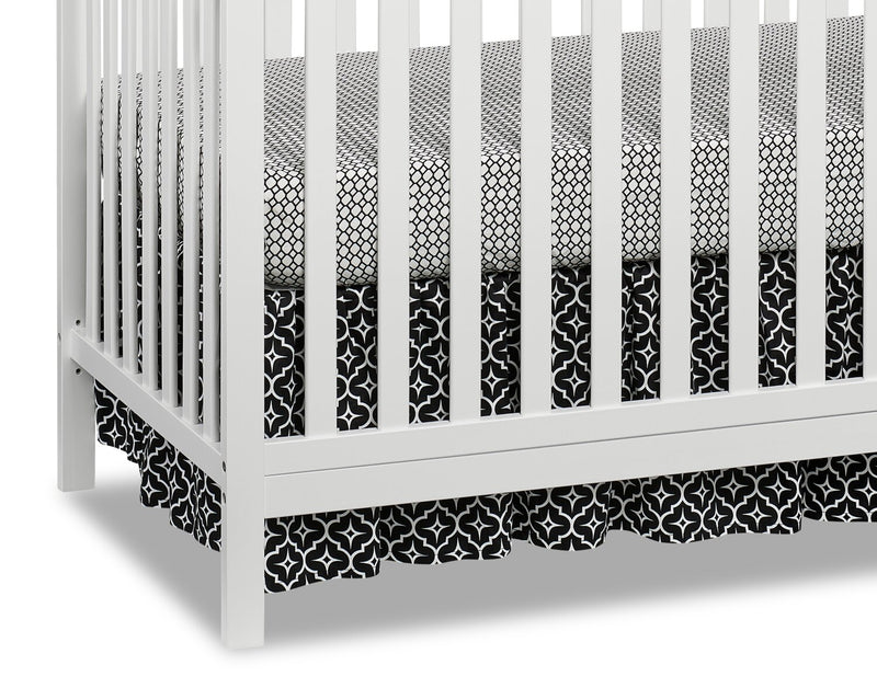 Harper 4-in-1 Convertible Crib - Snow White