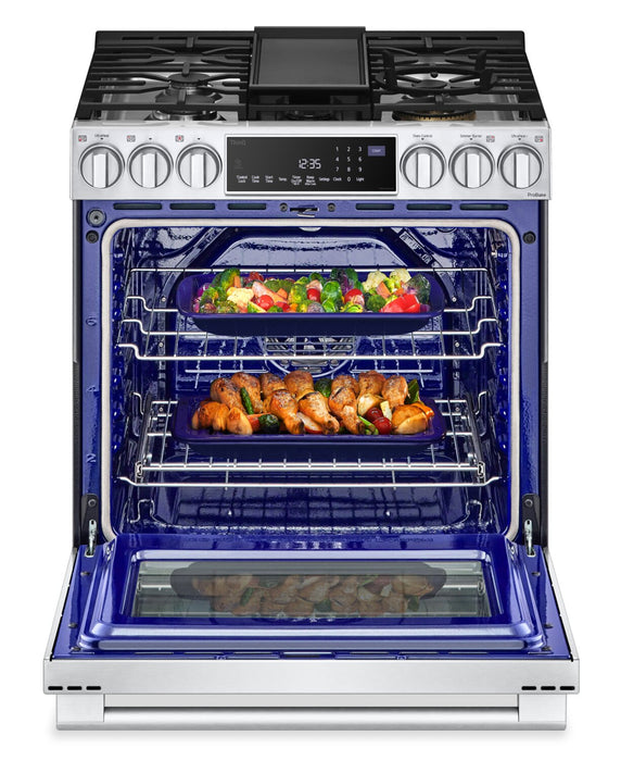 LG STUDIO 6.3 Cu. Ft. InstaView® Gas Slide-In Range - LSGS6338F