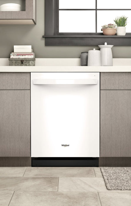 Whirlpool Flush-to-Cabinet Dishwasher with Third Rack - WDT550SAPW
