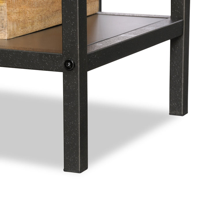 Tayla L-Shaped Desk - Vintage Oak
