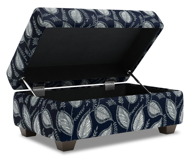 Sofa Lab The Trunk Ottoman - Midnight