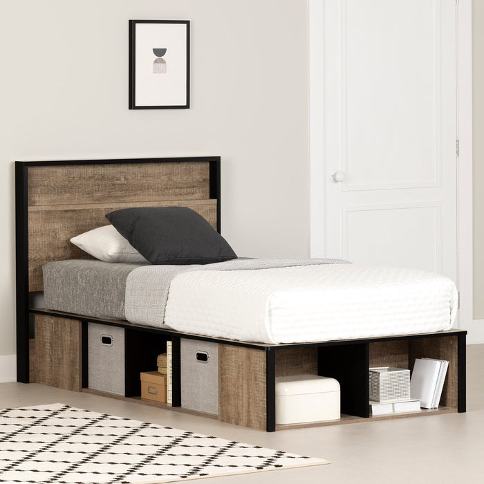 Everley Twin Storage Bed