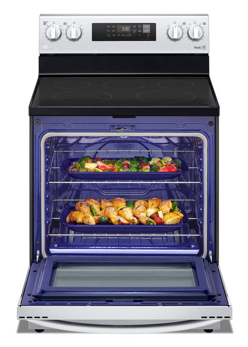 LG 6.3 Cu. Ft. Smart Electric Freestanding Range - LREL6321S