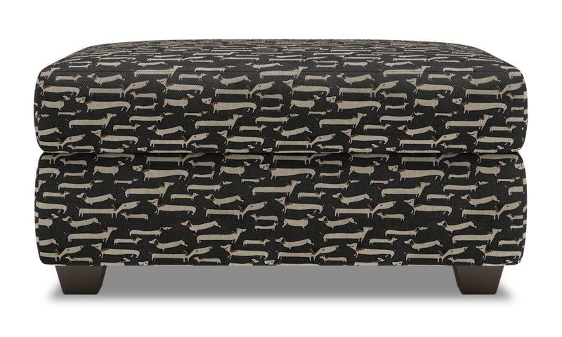 Sofa Lab The Trunk Ottoman - Peppercorn