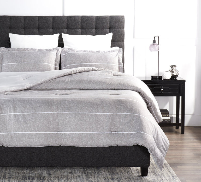 Stripes 3-Piece Full/Queen Comforter Set 