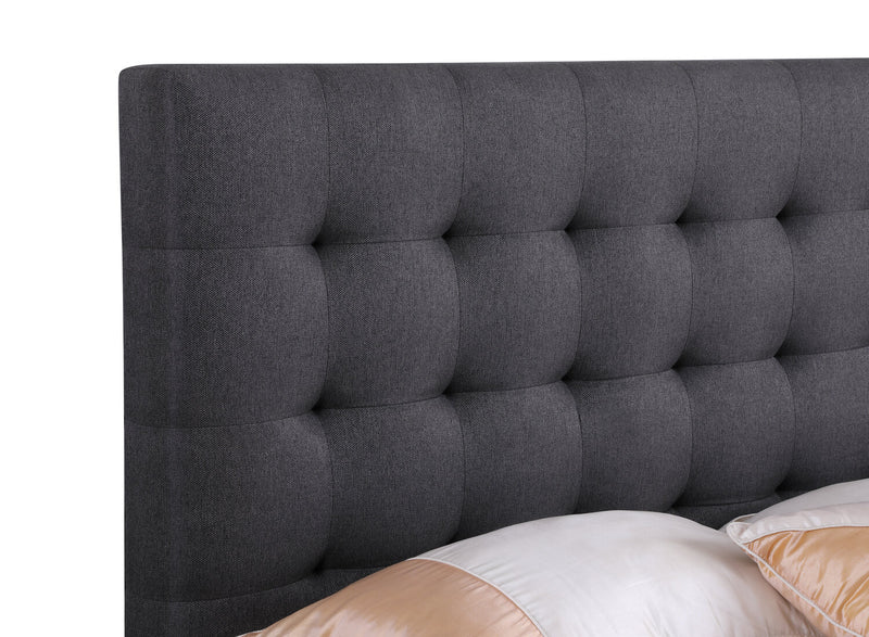 Jace Storage Queen Bed - Grey