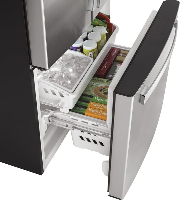 GE 18.6 Cu. Ft. Counter-Depth French-Door Refrigerator - GWE19JYLFS