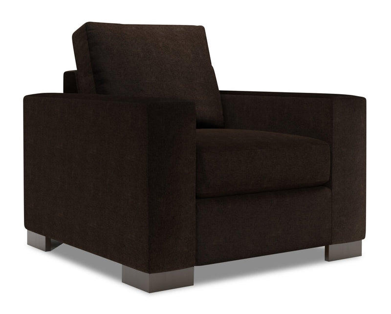 Sofa Lab Track Chair - Luxury Chocolate