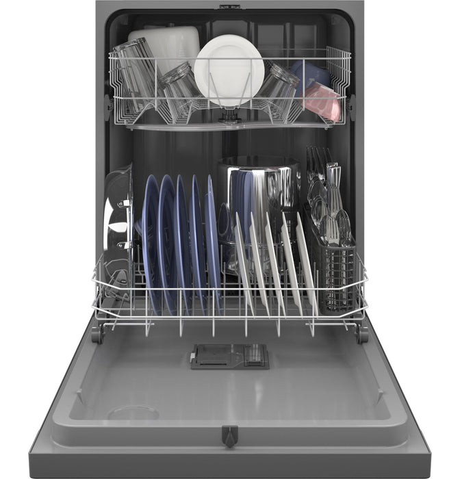 GE 24\" Built-In Dishwasher with Front Controls - GDF510PSRSS