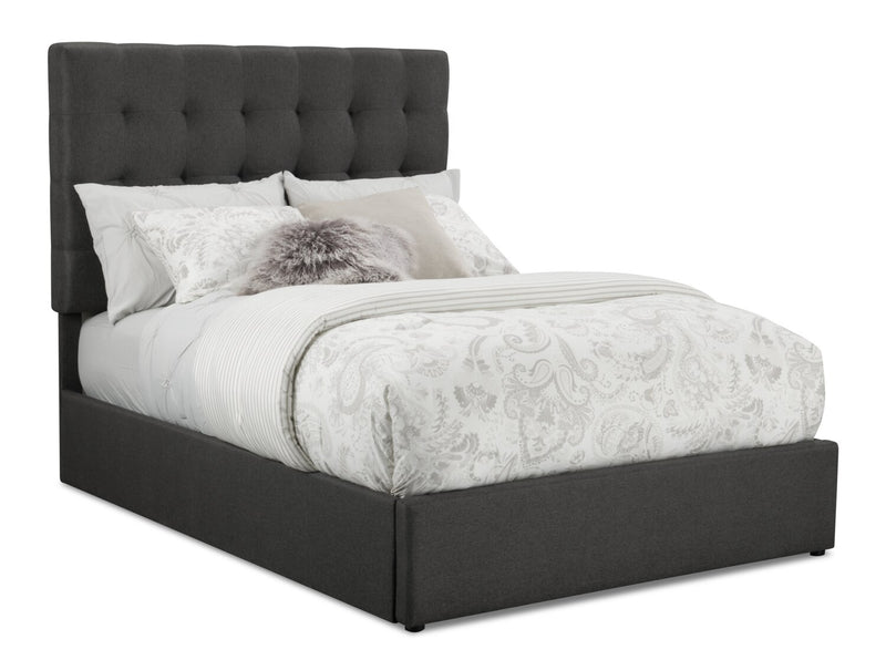 Jace Storage Full Bed - Grey