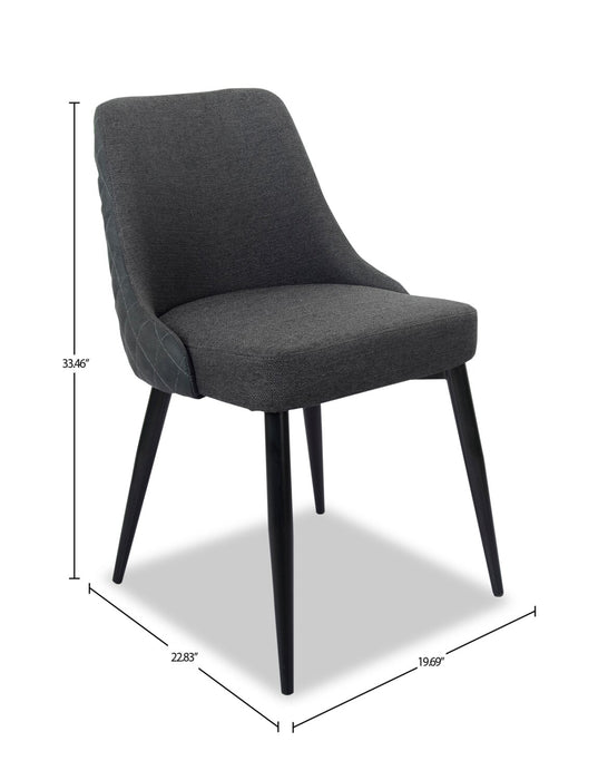 Eden Dining Chair - Charcoal
