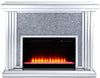 Flint Glam Fireplace 