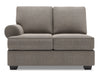 Sofa Lab Roll LAF Loveseat - Luna Smoke