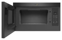Whirlpool 1.1 Cu. Ft. Flush Over-the-Range Microwave with 900 Watts Cooking - Black Stainless - YWMM…