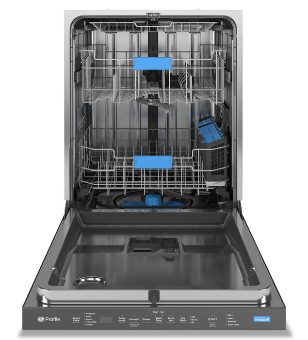 Profile Top-Control Dishwasher with Microban™ Antimicrobial Protection - PDP715SYVFS