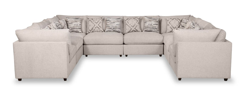 Evolve 8-Piece Sectional - Grey 
